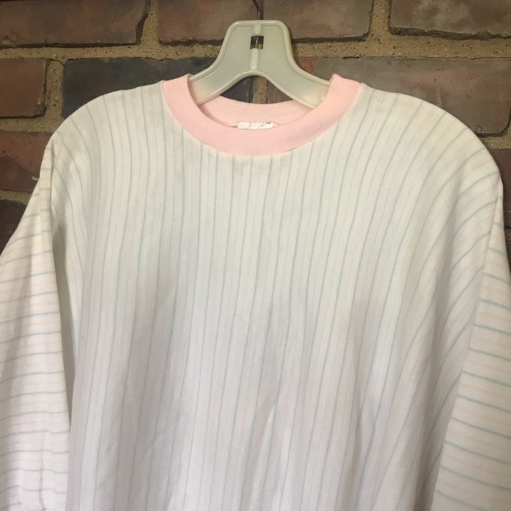 Vintage Damart Thermolactyl Knit Dolman Sleeves XL -29.5” Long -48 Chest USA